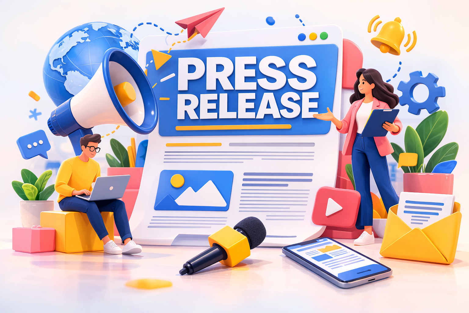 Пресс-релиз: как правильно подготовить и распространить новость о компании